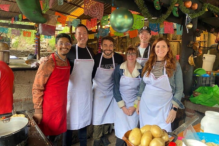 Rural cooking class at the mountains