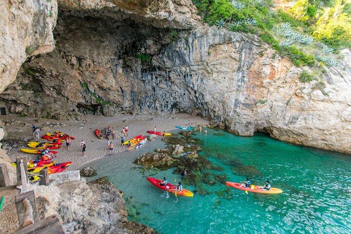 Excursão guiada de caiaque à tarde em Dubrovnik