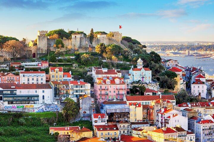 Lisbonne: Billet électronique pour le château de St. George et visite audio sur votre téléphone
