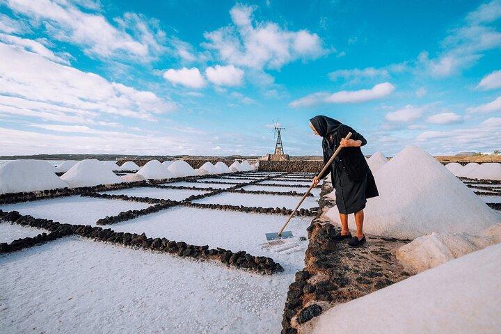 Privé en rondleiding naar de Salinas de Janubio met proeverij