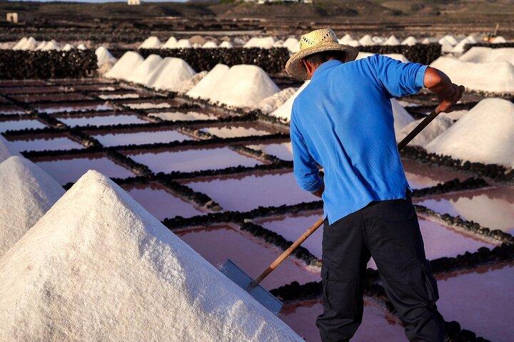 Visita Privada e Guiada às Salinas de Janubio com Degustação