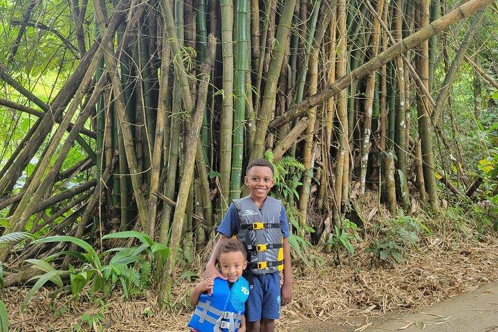 El Yunque Rainforest - Waterslide, Cliff jump, and Rope swing!