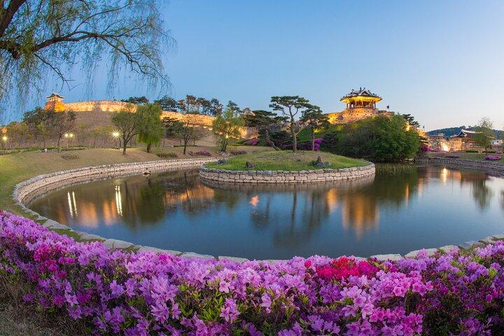 Tour notturno della fortezza di Suwon Hwaseong da Seul