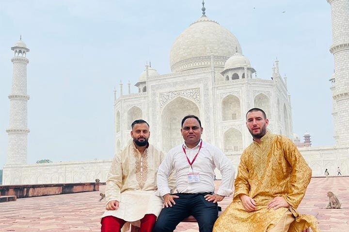 Taj Mahal Agra Fort e Mausoléu Tour Privado com Opções