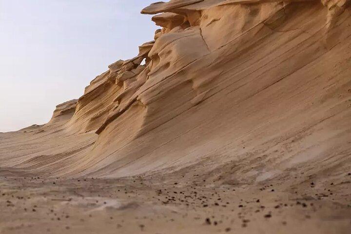 アル ワスバ化石砂丘、塩湖、湿地体験 アブダビ