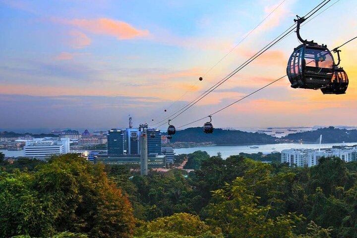 Sky Pass del teleférico de Singapur, Sentosa