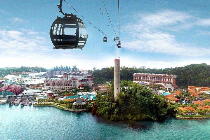 Sky Pass del teleférico de Singapur, Sentosa
