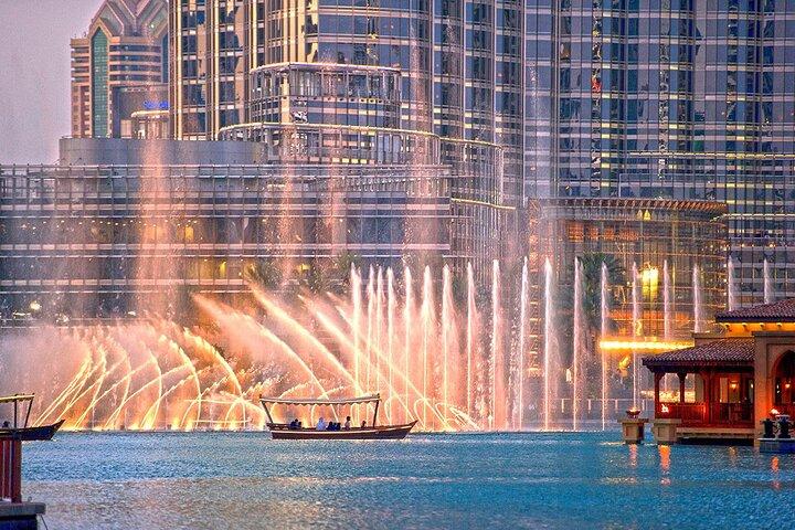 Billetter til Dubai Fountain Show.