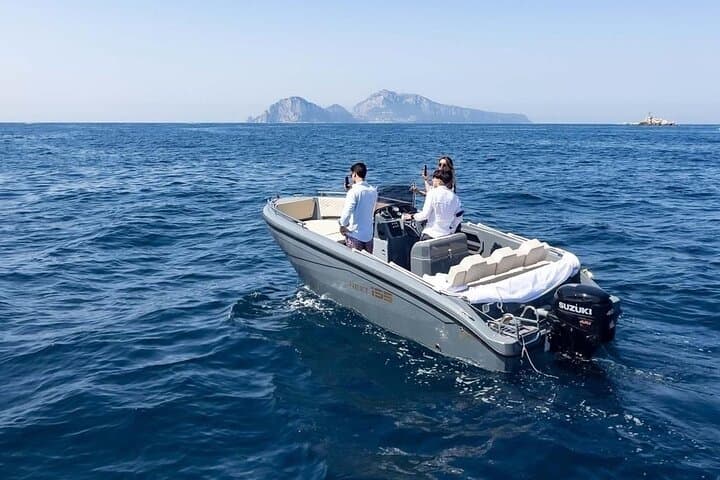 Full Day Private Boat Tour from Sorrento to Capri