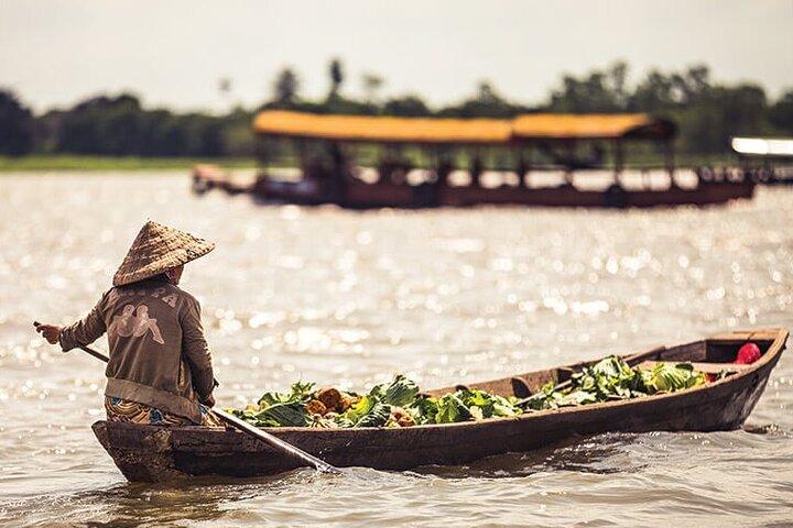 Escursione a terra nel delta del fiume Mekong in Vietnam dal porto di Saigon