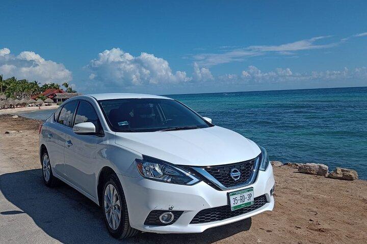 Economy Privat Transfer från Tulum till Cancun Flygplats – Säker