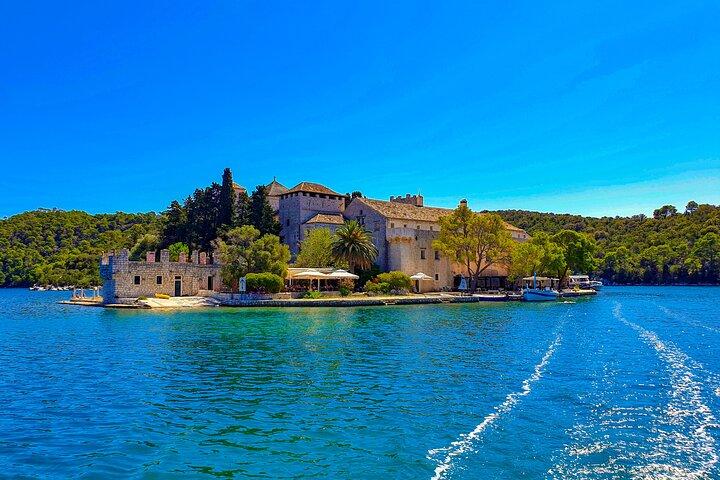 Mljet Island e Odysseus caverna passeio de barco privado