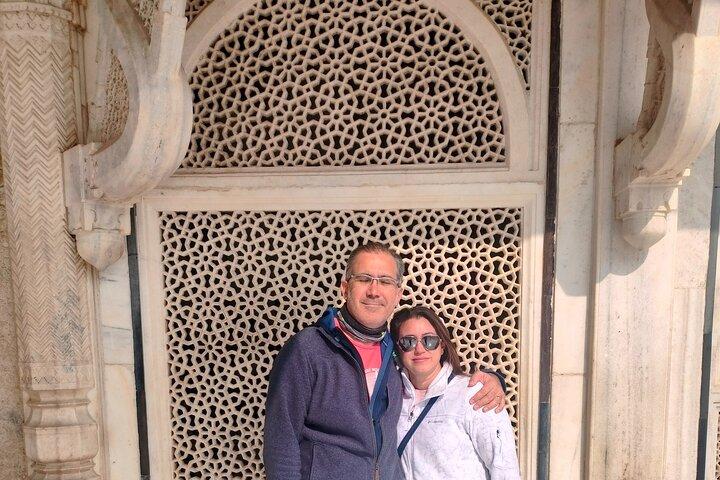 Tour a piedi storico privato a Fatehpur Sikri, in India