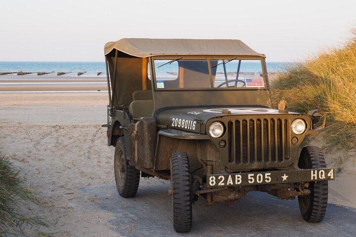 WW2 Jeep Tour Utah Beach halvdag