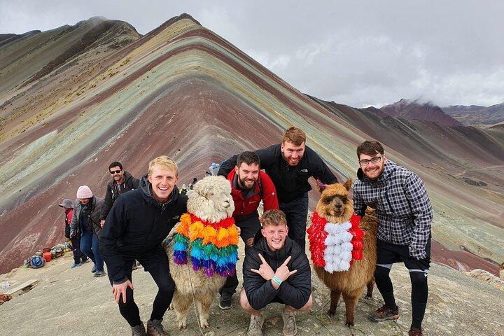 Excursion privée d'une journée à Rainbow Mountain & Red Valley au départ de Cusco