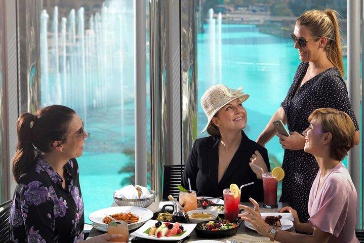 Burj Khalifa At The Top Ticket with Rooftop Dining Experience