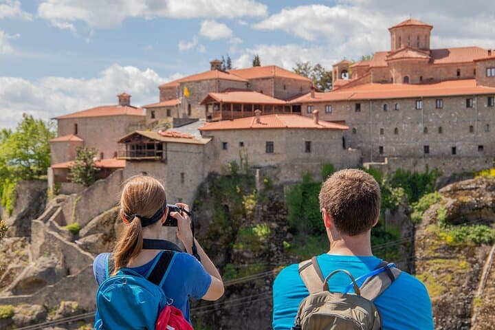 Athens: Meteora 2-Day Tour Sunset & Morning Small Group + Hotel