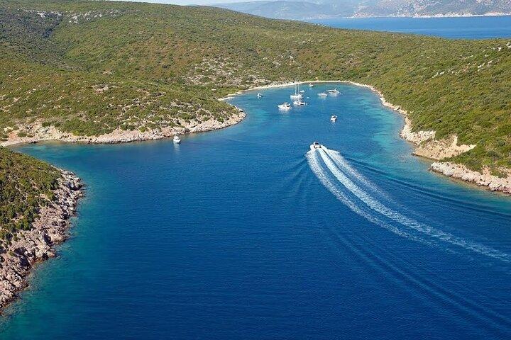 Excursion en bateau sur l'île noire de Bodrum
