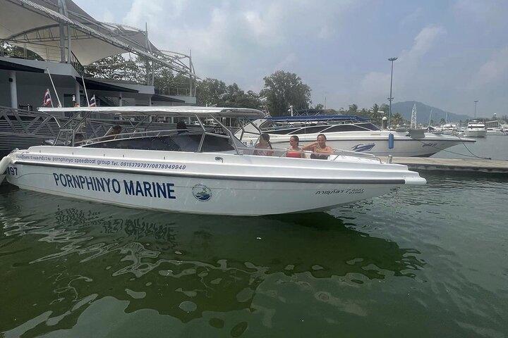 Lancha rápida VIP privada a las islas Phi Phi y Bamboo