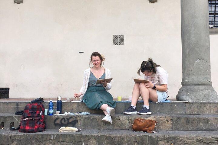 Teken- en aquarelworkshop in het hart van Florence