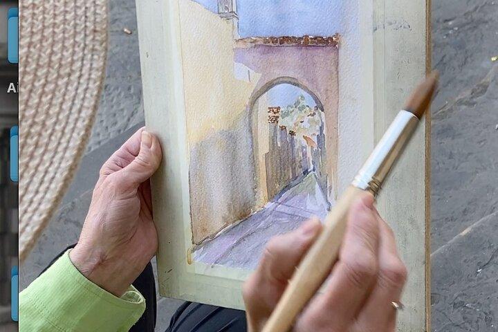 Teken- en aquarelworkshop in het hart van Florence