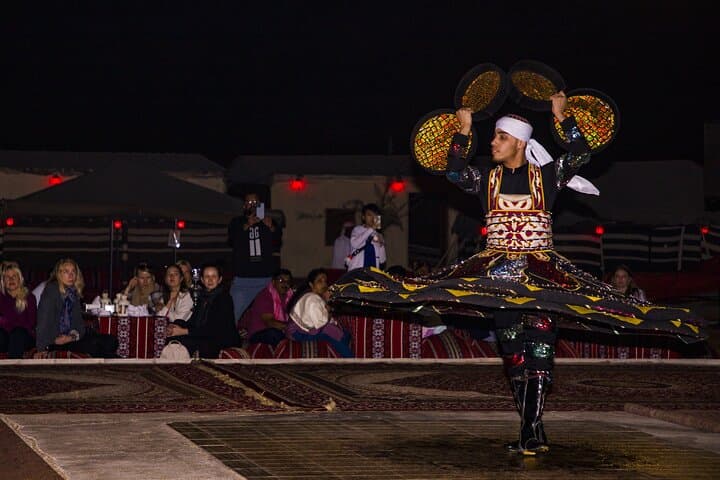 Sunset Camel Trekking, Falcon Show & VIP BBQ Dinner