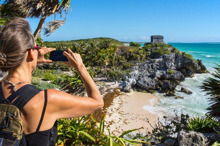 Tour a Tulum y cenote con nado con tortugas desde Riviera Maya