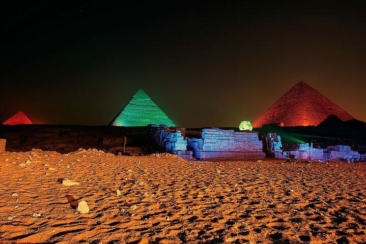 Cairo Exploration: 2-dagarstur med ljud- och ljusshow och middag