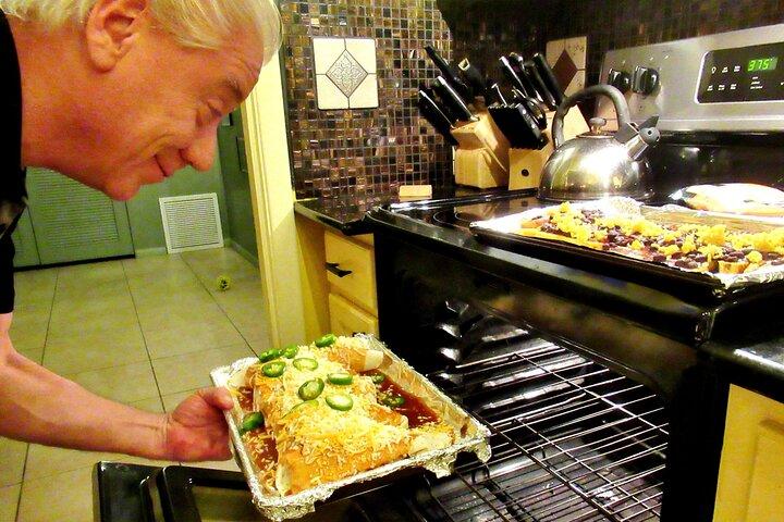 地元の家庭でタンパ料理教室-バーベキュー、メキシコ料理、ブランチ