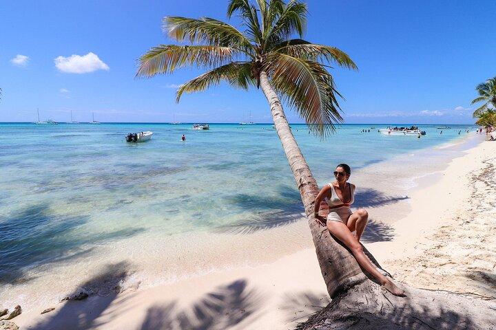 Gita di un giorno all'isola di Saona da Punta Cana con prelievo e open bar