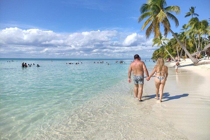 Gita di un giorno all'isola di Saona da Punta Cana con prelievo e open bar