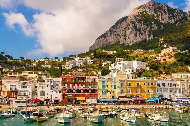 Excursão exclusiva de Capri Anacapri e Blue Grotto a partir de Sorrento