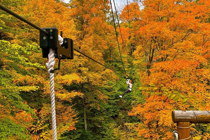 Admissão para atividades de tirolesa em Bristol Mountain
