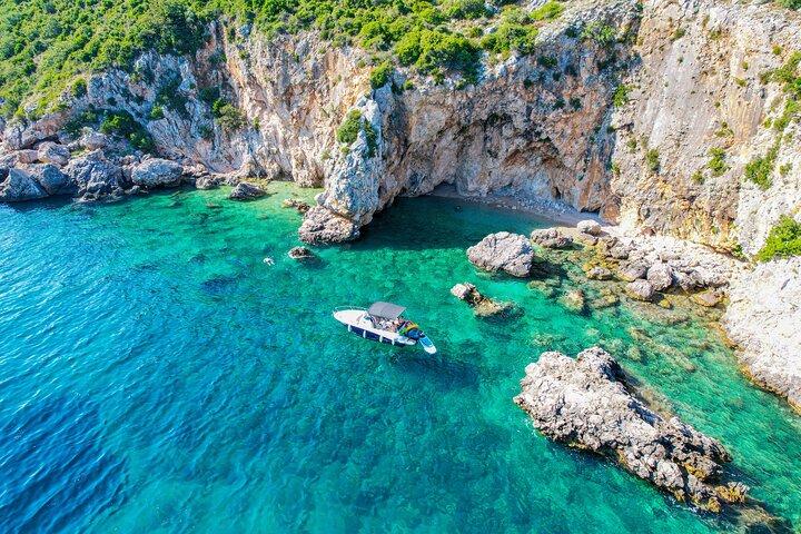 Südliche Mljet & westliche Elafiti Inseln Private Bootstour