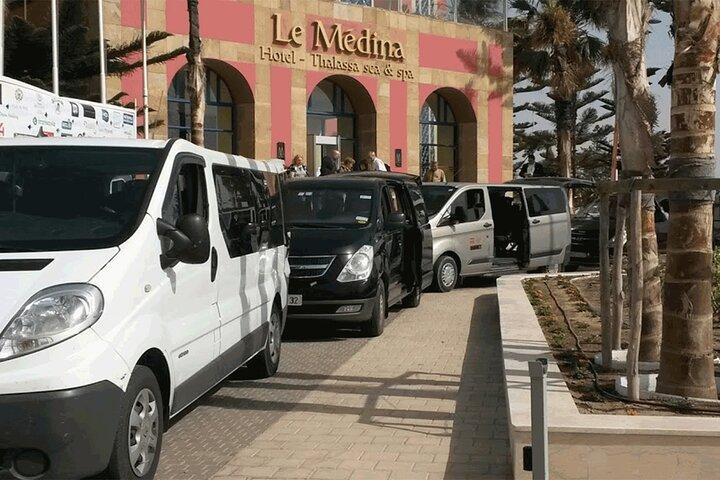 Transfert privé à l'aéroport de Marrakech (aéroport de Marrakech RAK)