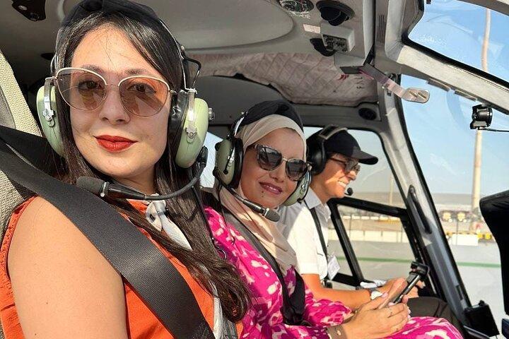 17-minütiger Hubschrauberrundflug in Abu Dhabi