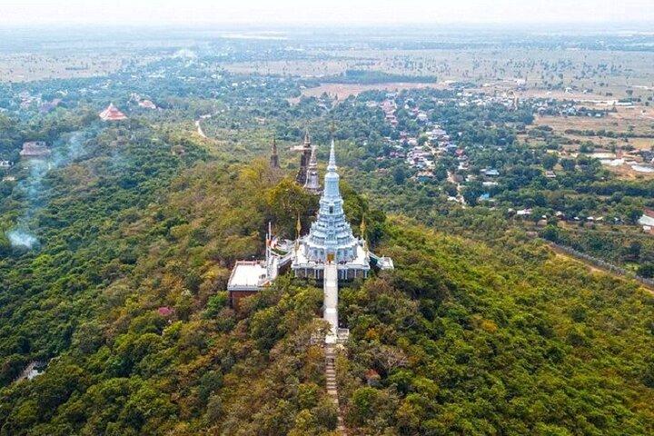 Private Oudong-tempels en Phnom Prasith-tour vanuit Phnom Penh