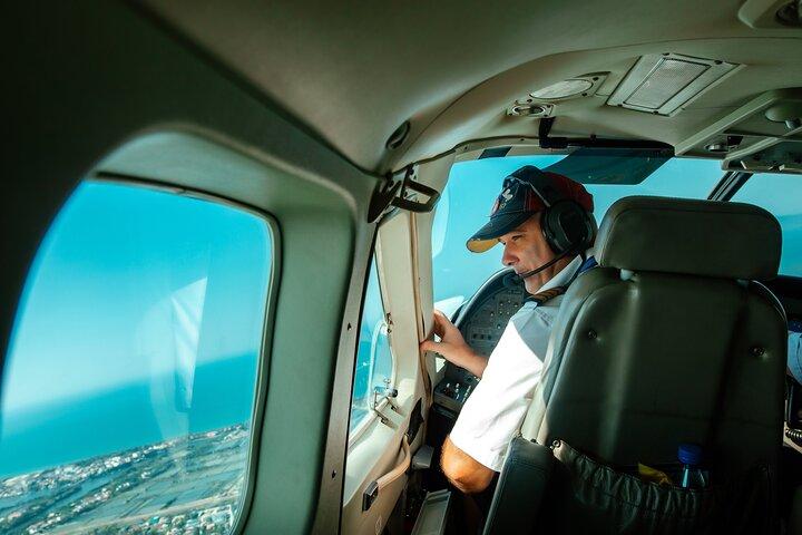 Privat charterflyvning til sightseeing Halong Bay med vandflyver