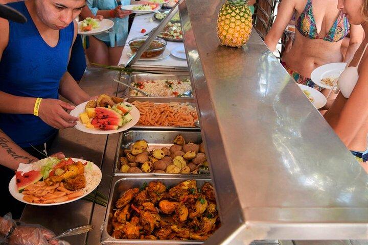 Gita di un giorno all'isola di Saona da Punta Cana con prelievo e open bar