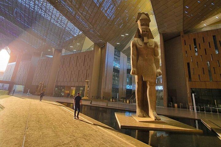 Le Grand Musée Egyptien, Pyramides, Roi Tut, Bateau solaire & Déjeuner