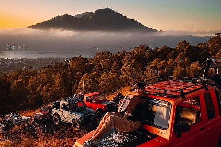 Tour all'alba in jeep del Monte Batur