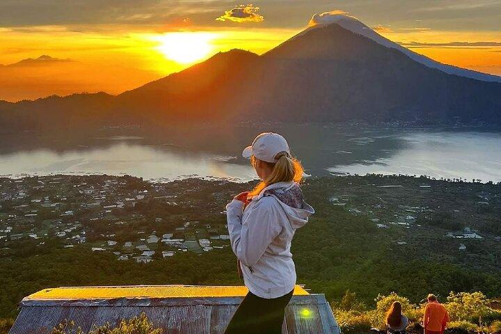 Mount Batur Sunrise Trekking und natürliche heiße Quelle