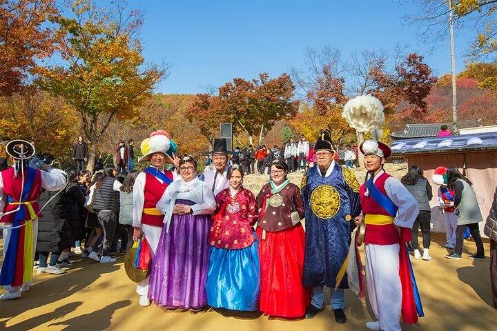 Koreansk Folk Village Eftermiddag Halvdagstur