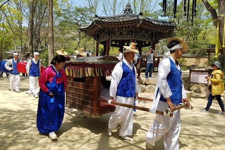 Koreansk Folk Village Eftermiddag Halvdagstur