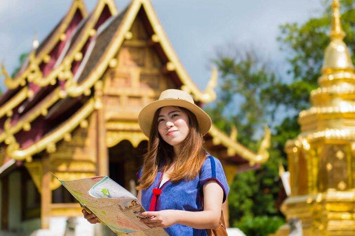 Chiang Mais gamle by og templer guidet vandretur - 3 timer