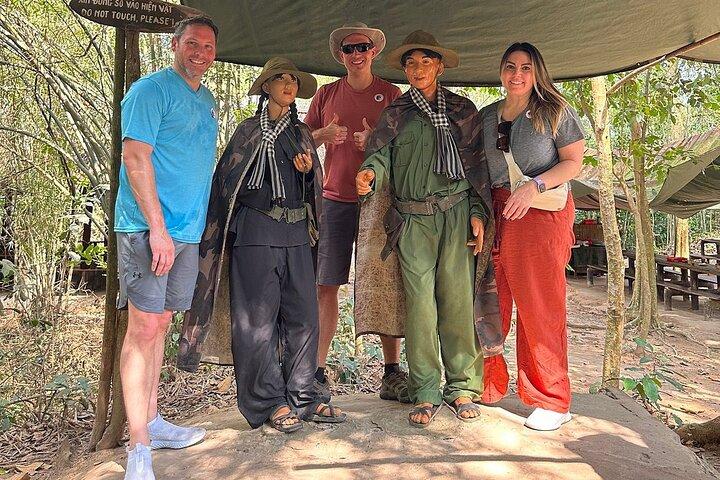 Túneis privados de Cu Chi e excursão de 1 dia ao Delta do Mekong