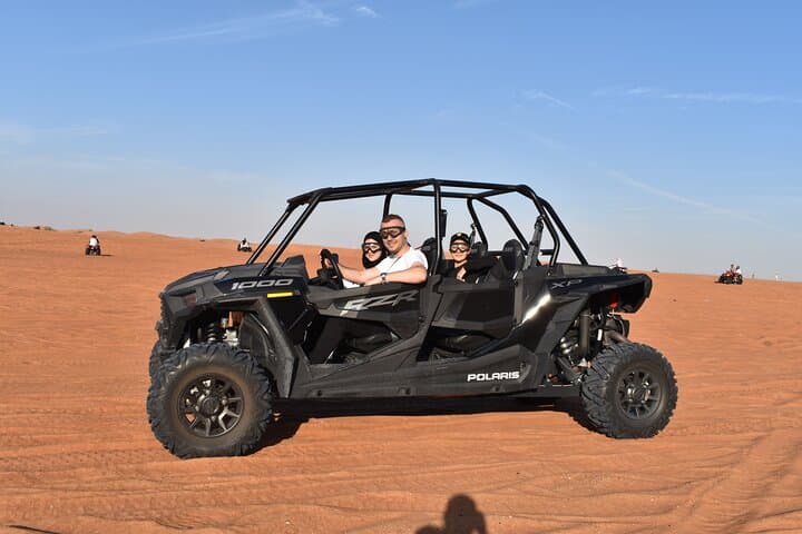 Dubai Private Red Dune Buggy Safari with BBQ Dinner in VIP Camp