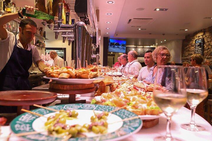 San Sebastián mad og vin tur med Basque Club middag oplevelse