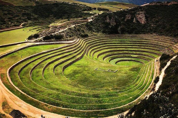 Excursion à Chinchero-Maras-Moray se terminant à Ollantaytambo.