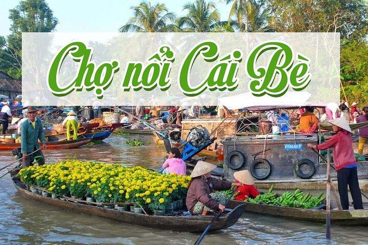 Gita di un'intera giornata al villaggio di Cai Be e giro in barca sul delta del Mekong